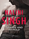 Imagen de portada para To Have and to Hold